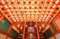 Interiören - Minatogawa Shrine - bildbyrå