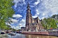 Westerkerk -Amsterdam - banca foto