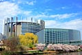 Europa-Parlamentets bygning i Strasbourg - foto