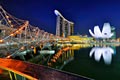 foto podróże Marina w zatoce w Singapurze