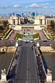 View from Eiffel tower on Trocadero - image gallery