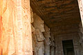 Hieroglyphen in Tempel von Abu Simbel - Fotografie