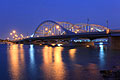 Abou Dabi - galèrie  des photographies - Al Maqtaa pont