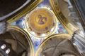 A cúpula da Catholicon em Basílica do Santo Sepulcro -Jerusalém