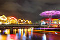 Fotografie - Hafen Bucht in Singapur