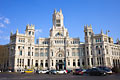 Plaza de Cibeles - Plac w Madrycie bank zdjęć - Palacio de Comunicaciones