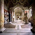 interior of  Vatican Museums