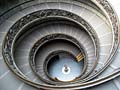 Stairway - Vatican Museums - Spiral stairs of the Vatican Museums, designed by Giuseppe Momo in 1932.