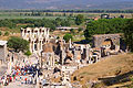 Éfeso - Turquía - fotografias - fachada de la Biblioteca de Celso