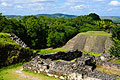 Xunantunich - Belize - bilder av pyramidene