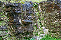 Xunantunich di Belize - raccolta foto - maschera in piazza a Altun Ha