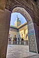 Bou Inania Madrasa minaret at Fes - photo gallery