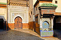 Our holidays in Morocco - Nejjarine fountain in Fes