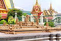 Fotos aus dem Urlaub - Königspalast in Phnom Penh