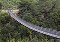 Suspension bridge in Haifa -  Israel - photo stock