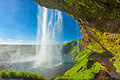 Seljalandsfoss Falls - travels with photo-travels. org - Iceland - landscapes 