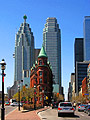 Gooderham Building and Brookfield Place in Toronto, Canada - photo travels