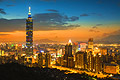 Taipei - huvudstaden i Republiken Kinas (Taiwan) - bilder