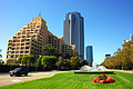 Century City - siège du centre d'affaires prestigieux de Los Angeles - photos de vacances 
