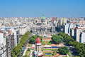 Buenos Aires - die Hauptstadt von Argentinien - Bilder - Gebäude des argentinischen Kongresses und Plaza del Congreso 