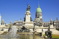 Plaza del Congreso in Buenos Aires - hoofdstad van Argentinië - reizen 