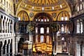 wnętrze bazyliki Hagia Sofia - Stambuł