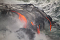 Big Island  - travels - The eruption of lava in Hawaii (island) 