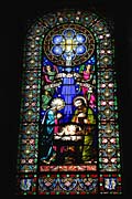 Stained glass - Montserrat Monastery