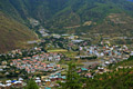 Thimphu - huvudstad och största stad i Bhutan  - fotoresor