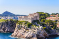 Dubrovnik, Kroatië - bankfoto's