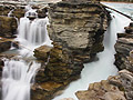 Jaspers nationalpark - bildbyrå - Athabasca Falls 