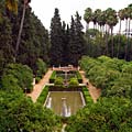 gardens of Alcázar of Seville - photography