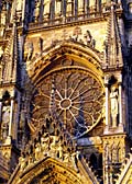 Katedralen Notre-Dame i Reims - foton