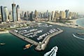 Dubai - utsikt över marinan
